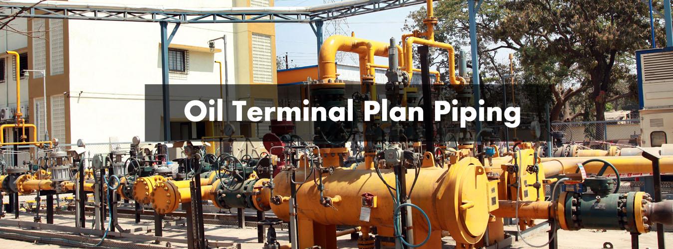 Oil Terminal Plan Piping