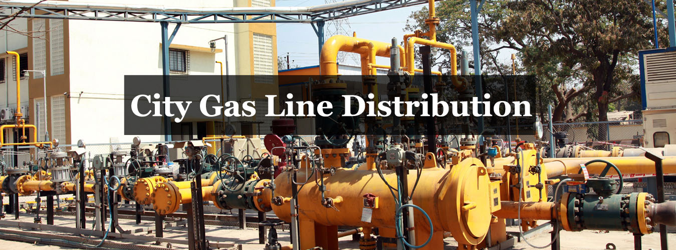City Gas Line Distribution